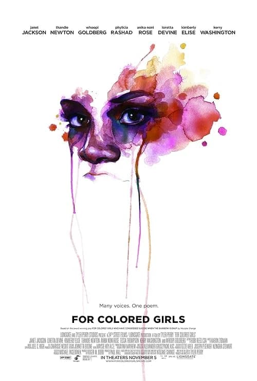 For Colored Girls film posteri