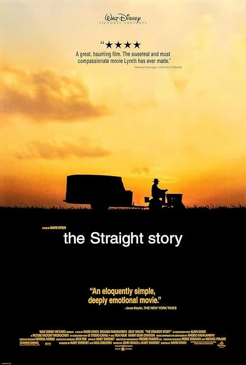 The Straight Story film posteri