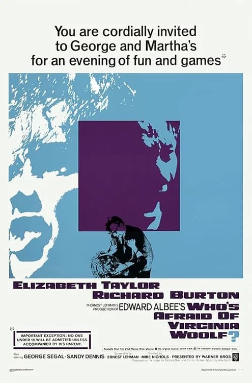 Who's Afraid of Virginia Woolf? film posteri